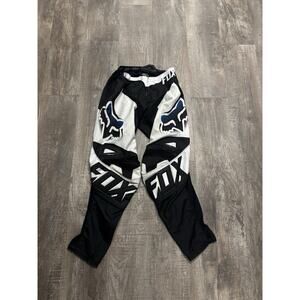 Fox Racing 180 Motocross Pants White And Black size 32